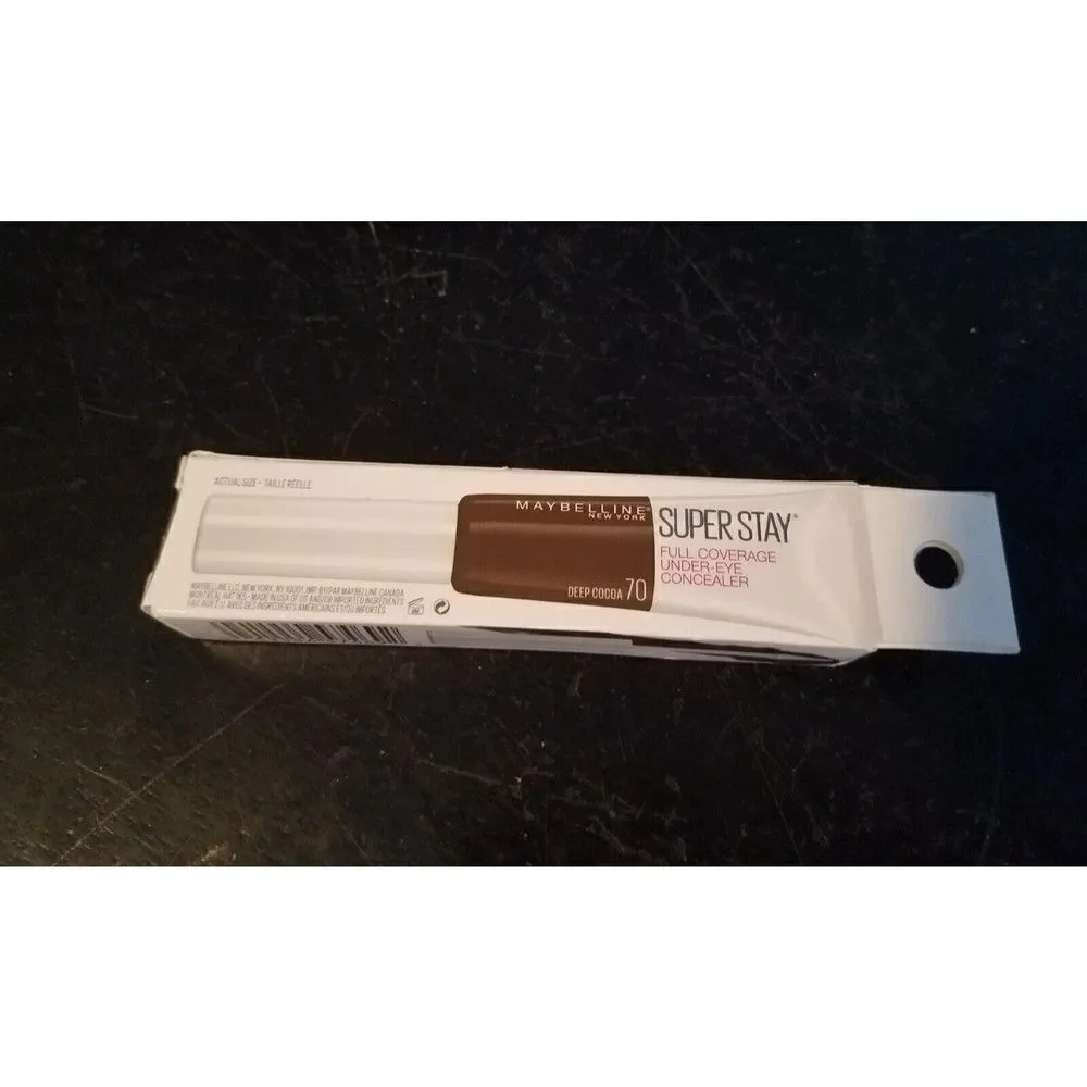 #70 Deep Cocoa Maybelline Super Stay Full Coverage Under-Eye Concealer